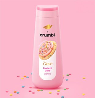 Dove Crumbl Body Wash 20 fl oz