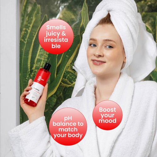 Her Fantasy Box Yummy Organic Body Wash-Hydrating & Juicy 8oz - Image 2