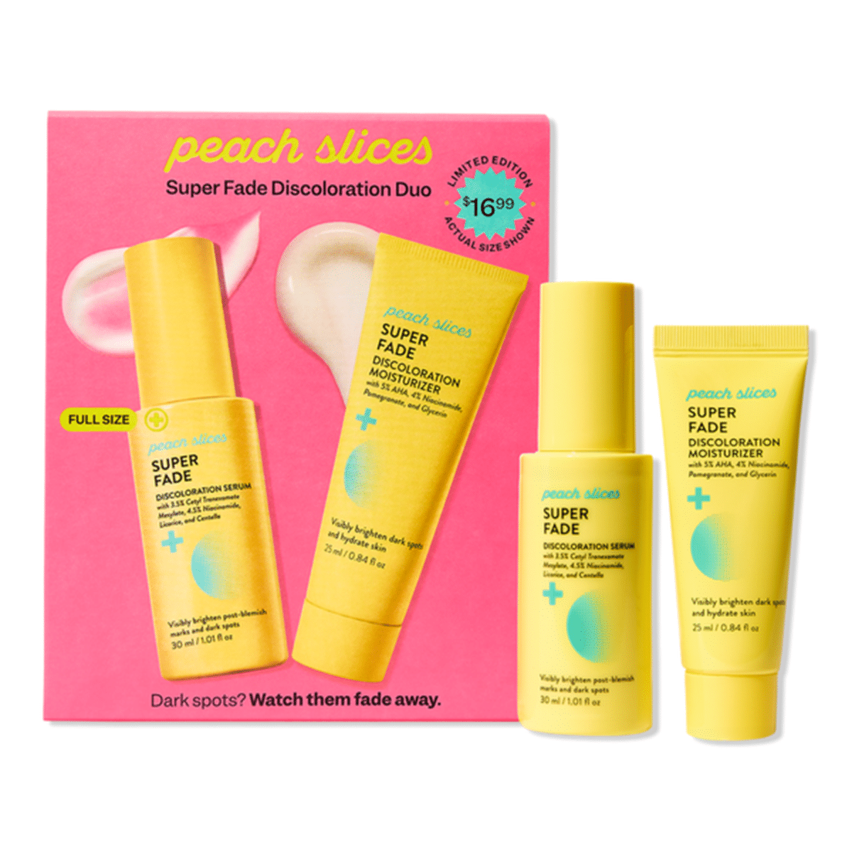 Peach Slices Super Fade Discoloration Serum Duo