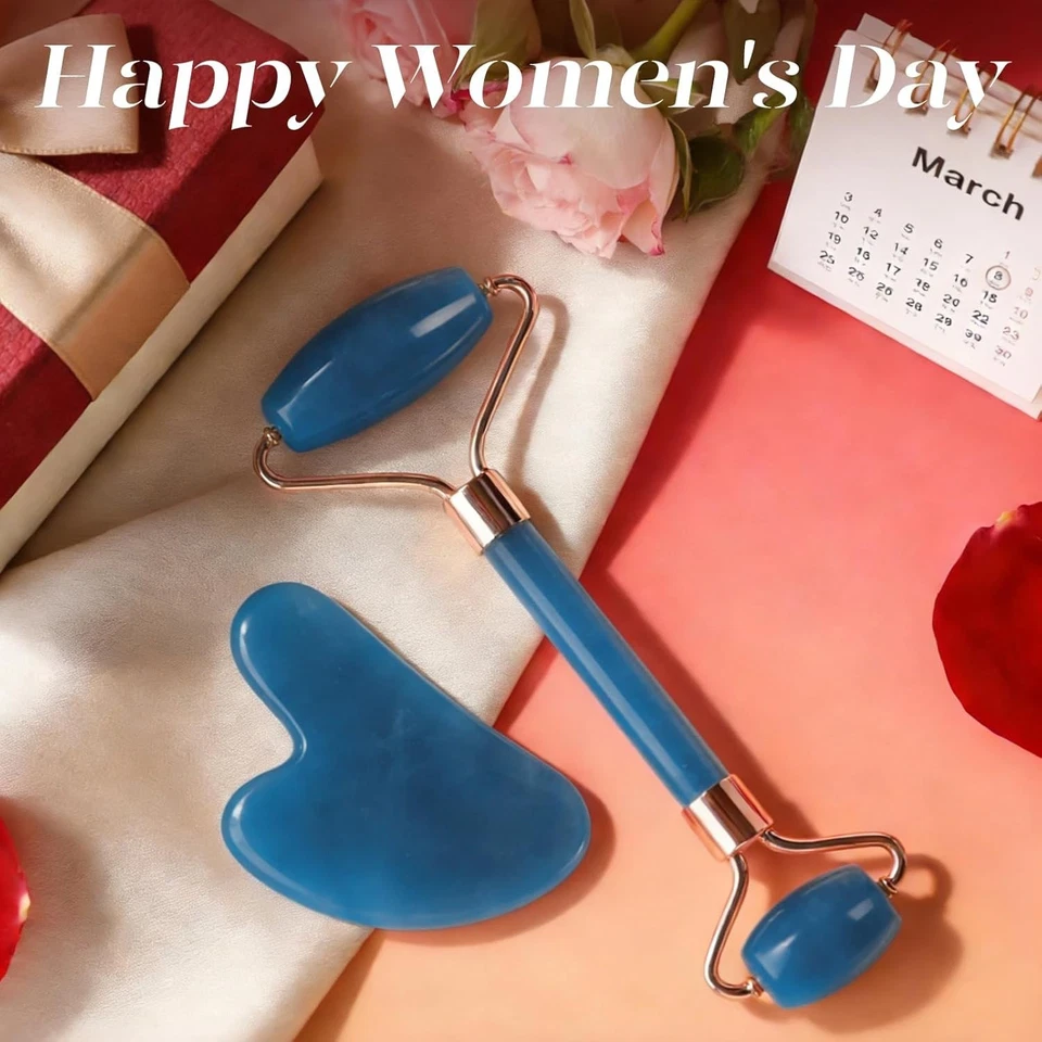 Jade Roller & Gua Sha Set