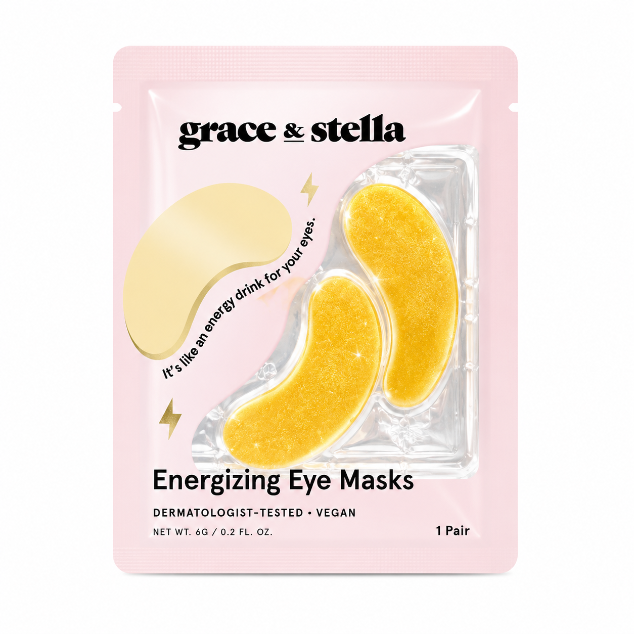 Grace & Stella Single Pair Energizing Eye Mask