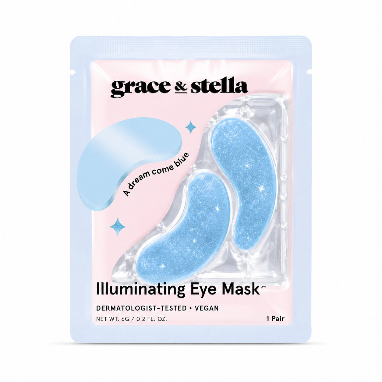 Grace & Stella Single Pair Illuminating Eye Mask