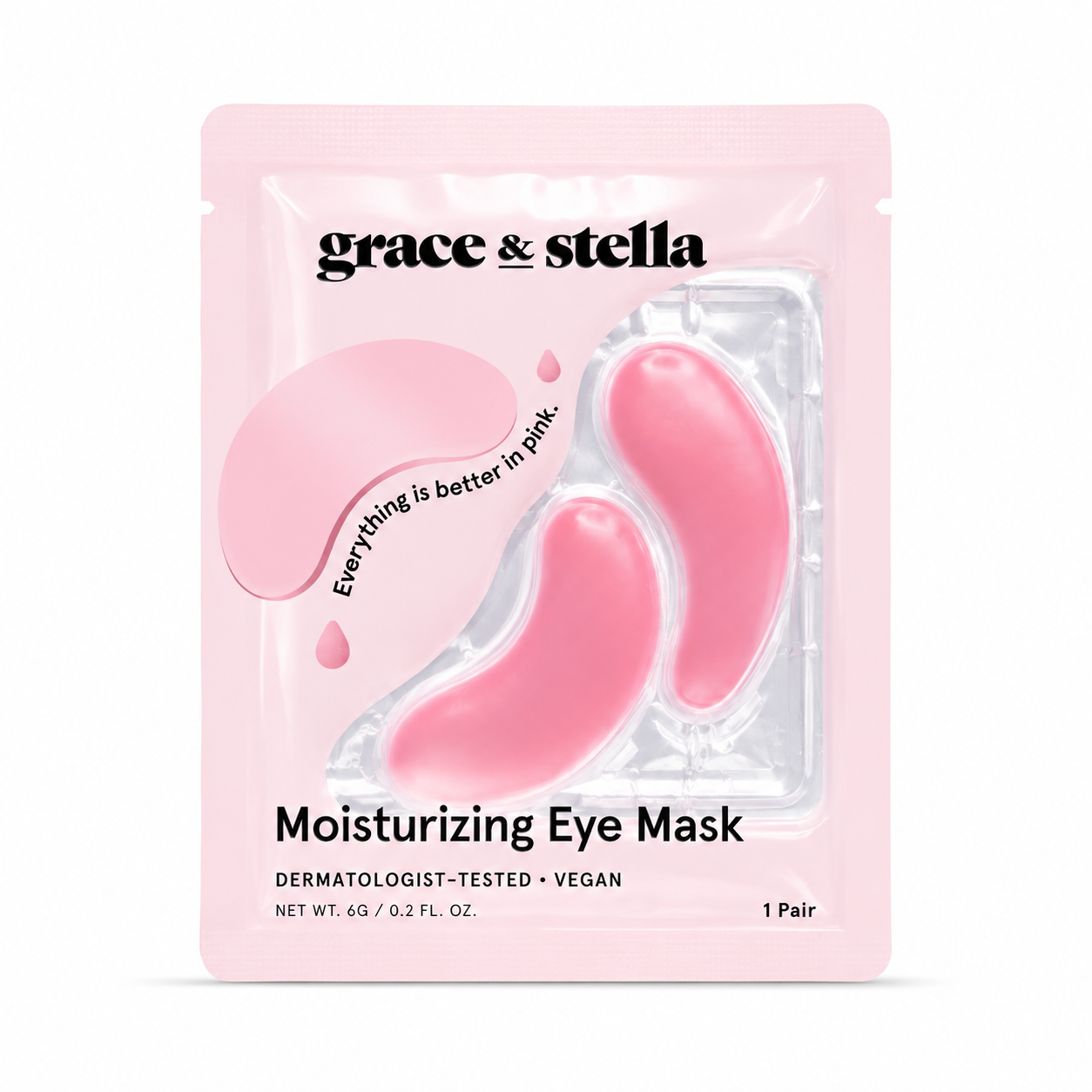Grace & Stella Single Pair Moisturizing Eye Mask
