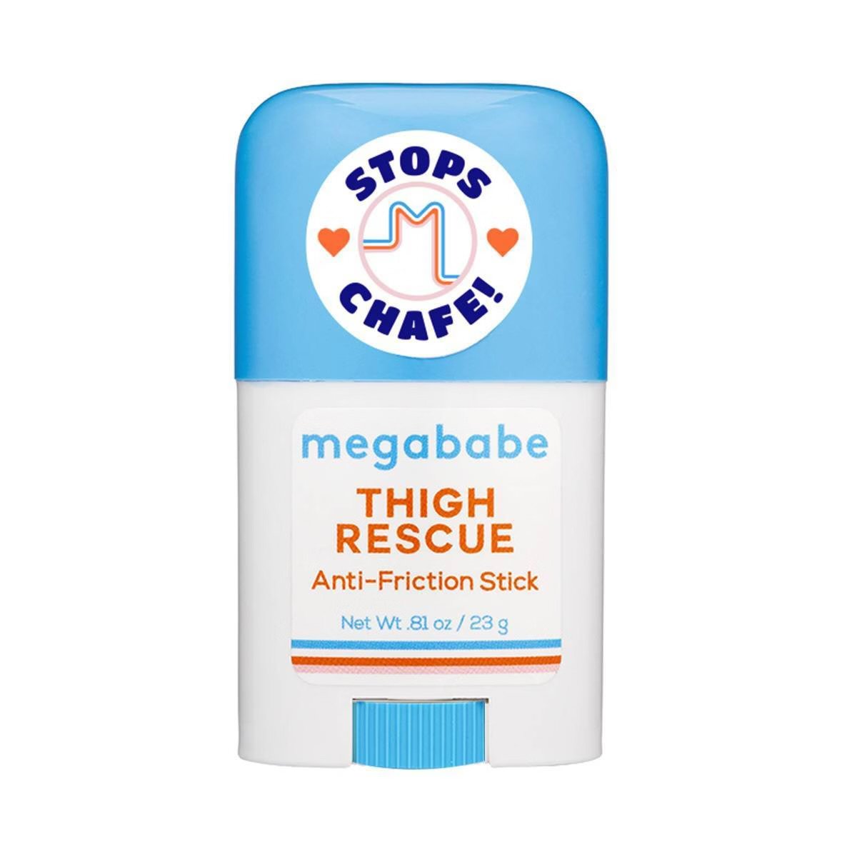 Megababe Thigh Rescue Lotion Anti-Chafe Stick – Trial Size